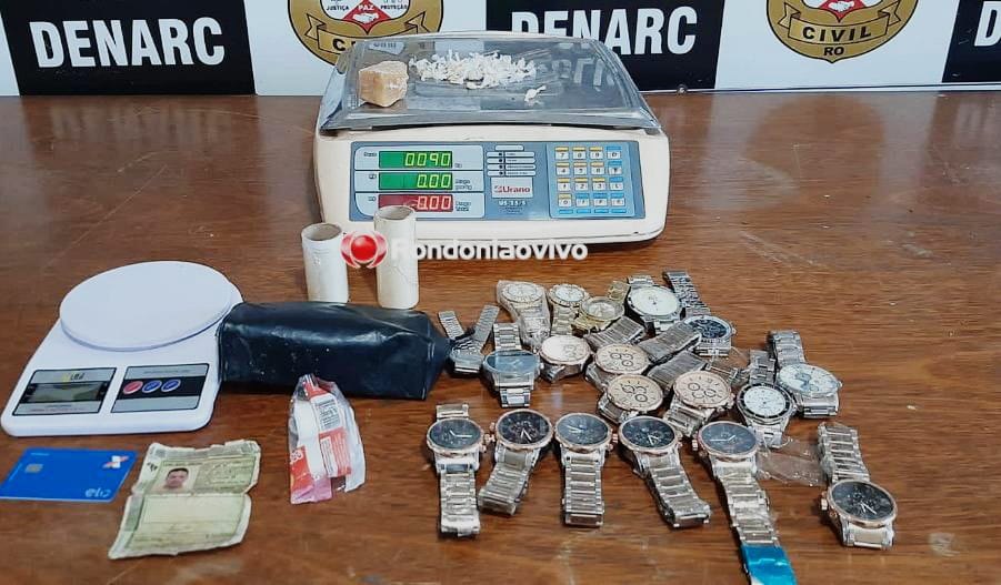 COCAÍNA OXIDADA: Denarc prende traficante acusado de vender droga na região da rodoviária