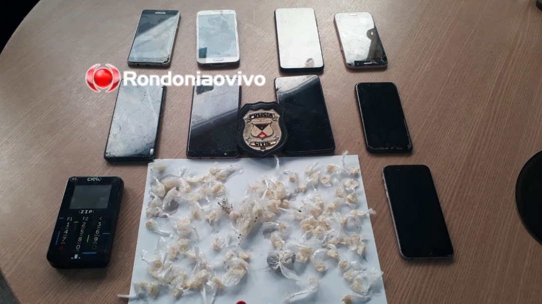 NÃO ESCAPOU: Ladrão de residências joga drogas e celulares em vaso sanitário, mas é preso 