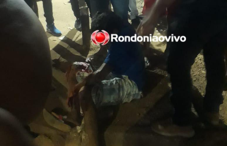 ESPANCAMENTO: Criança diz que foi assediada e homem é surrado pela população