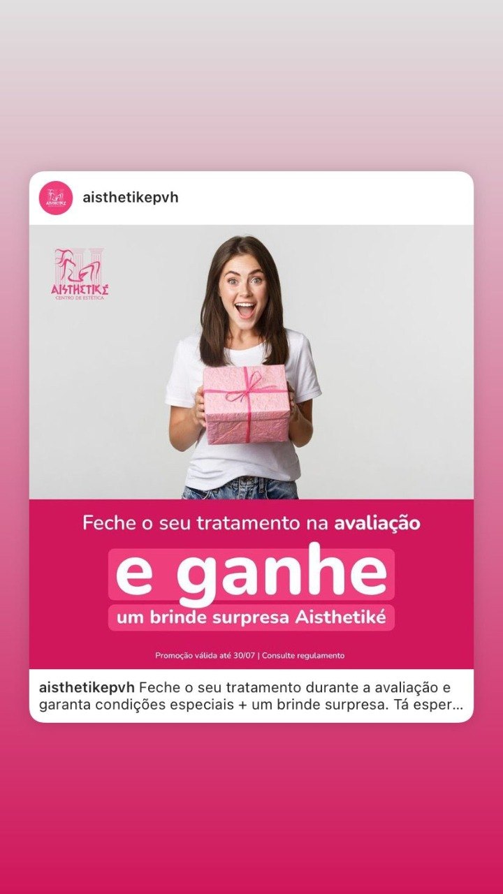 ESPECIAL DE JULHO: Confira as promoções imperdíveis da Clínica Aisthetiké