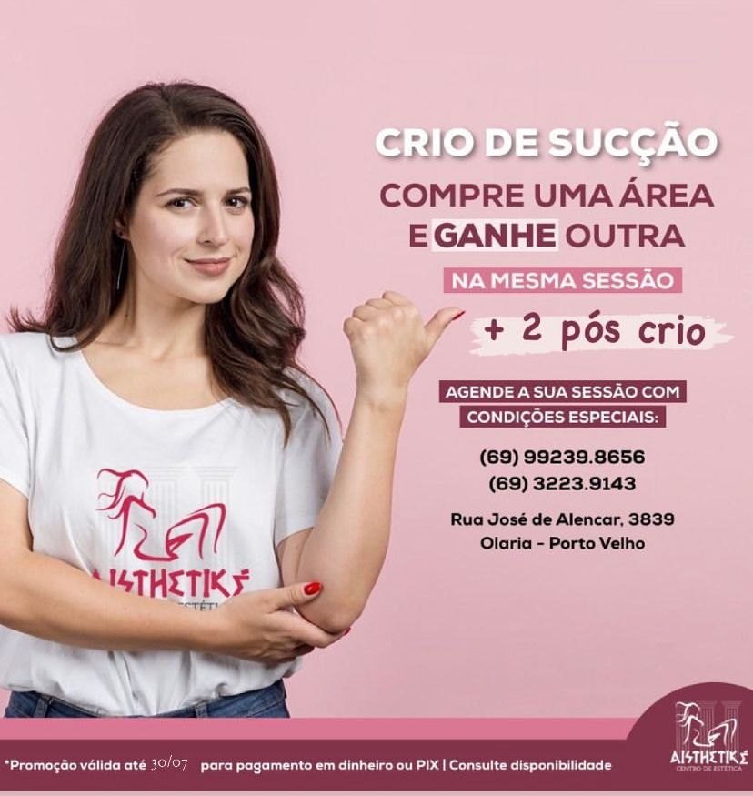 ESPECIAL DE JULHO: Confira as promoções imperdíveis da Clínica Aisthetiké