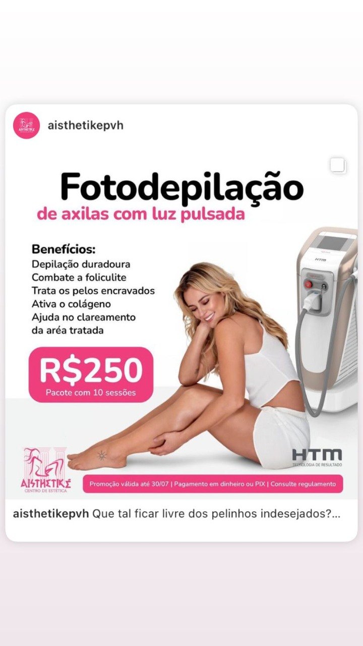 ESPECIAL DE JULHO: Confira as promoções imperdíveis da Clínica Aisthetiké