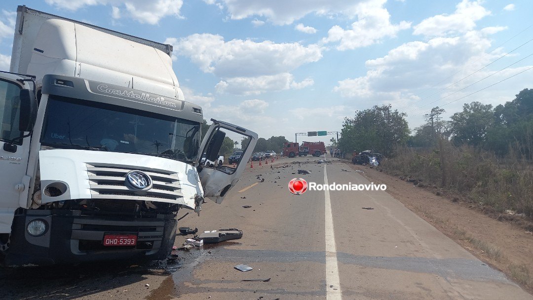 BR-364: Motorista de Hilux pode ter cochilado na direção em acidente com duas mortes