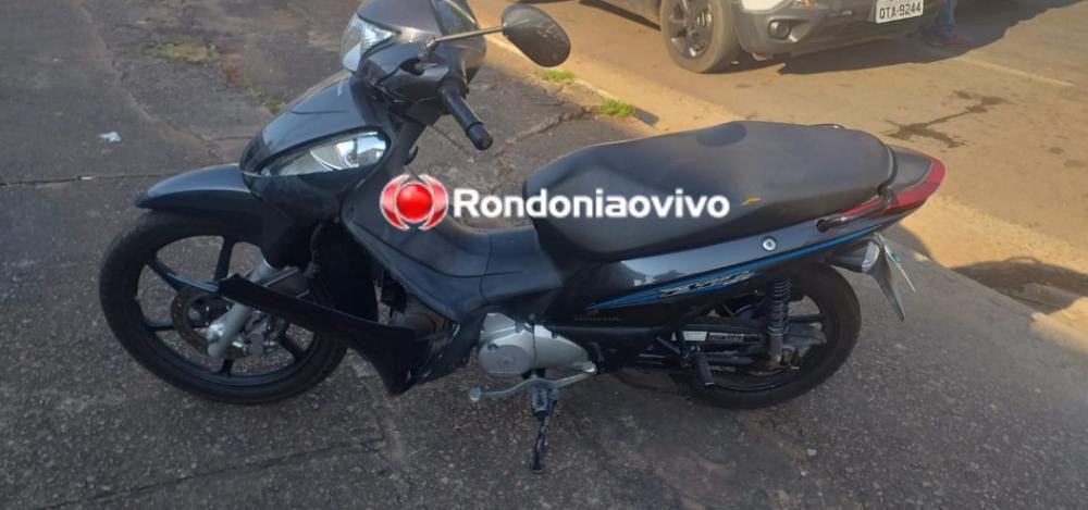 NO SEMÁFORO: Caminhonete da prefeitura se envolve em acidente com motociclista na capital