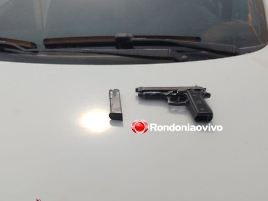 'NA PENAL': Motorista de aplicativo é presa armada junto com o irmão em carro Fox