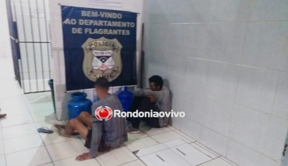 FURTO EM ANDAMENTO: Polícia Militar chega rápido e flagra ladrões dentro de sindicato
