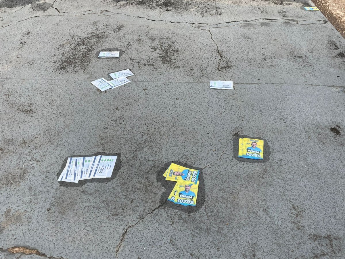 LIMPO: Locais de votação em Porto Velho tiveram pouco derrame de santinhos