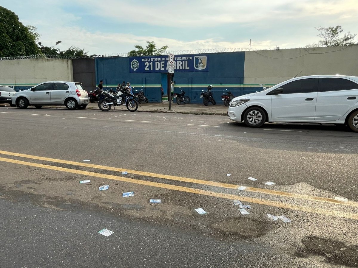 LIMPO: Locais de votação em Porto Velho tiveram pouco derrame de santinhos