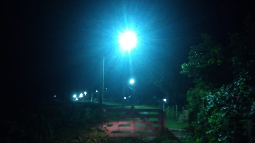 ILUMINAÇÃO: Serviços são realizados na comunidade Prosperidade a pedido de Valtinho Canuto