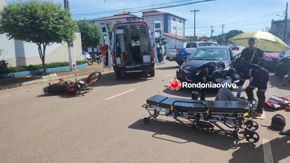 VÍDEO: Idoso sofre graves lesões ao ser atropelado por carro