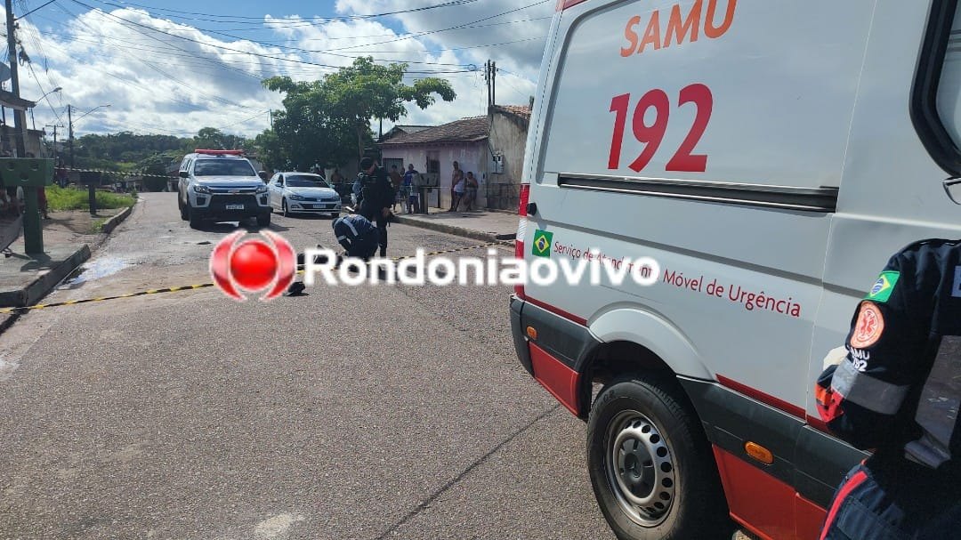 NO MEIO DA RUA: 'Ponga' é executado a tiros na zona Sul de Porto Velho 
