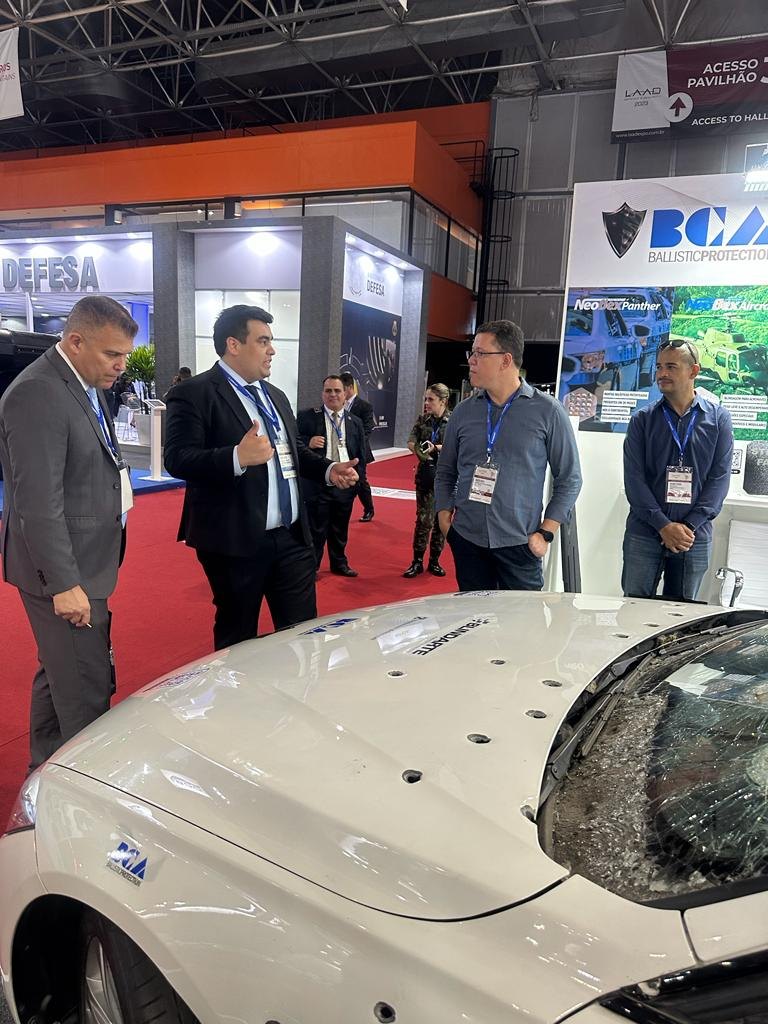 PREVENÇÃO: Marcos Rocha participa da maior Feira de Defesa da América Latina