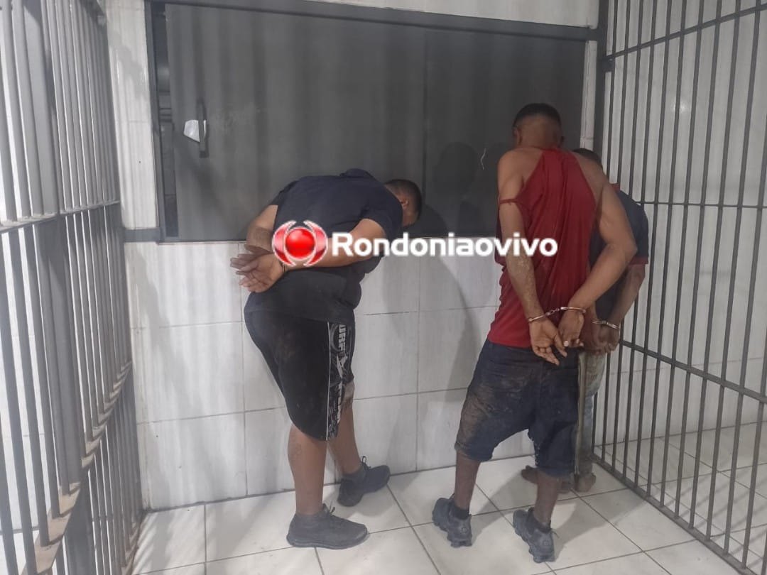 BRIGA ENTRE RIVAIS: Alvos de ataque a tiros são presos com duas pistolas no Teixeirão 