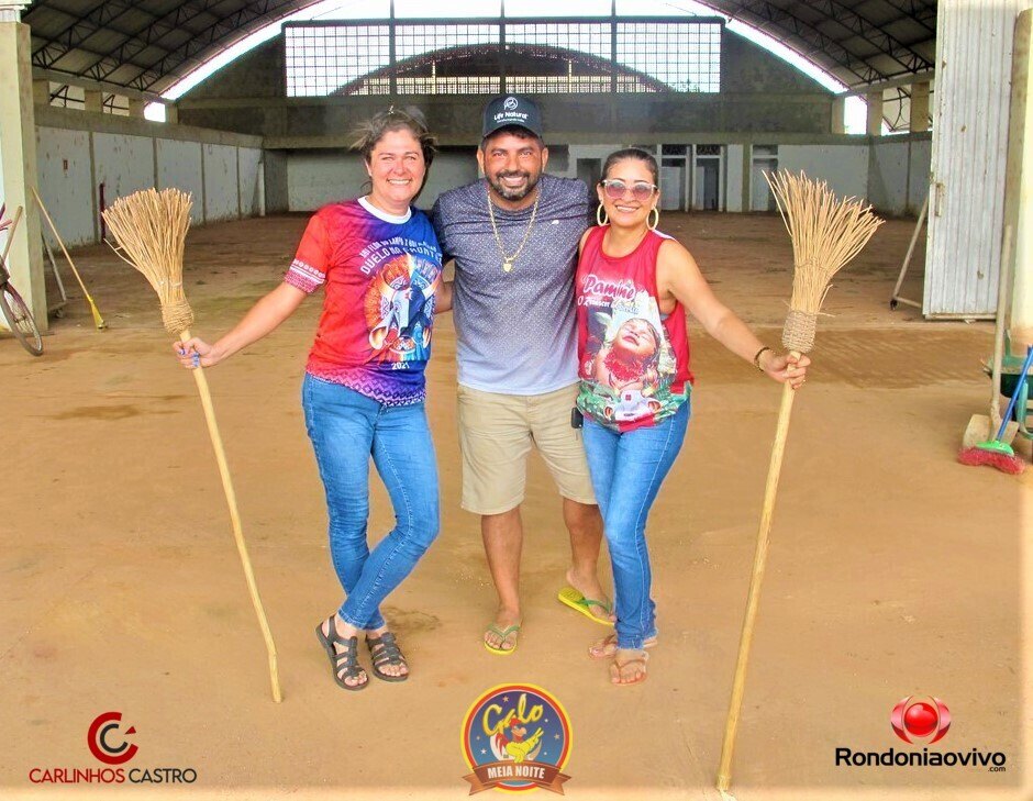 MUTIRÃO CULTURAL DA LIMPEZA - Barracões dos bumbás: Malhadinho e Flor do Campo