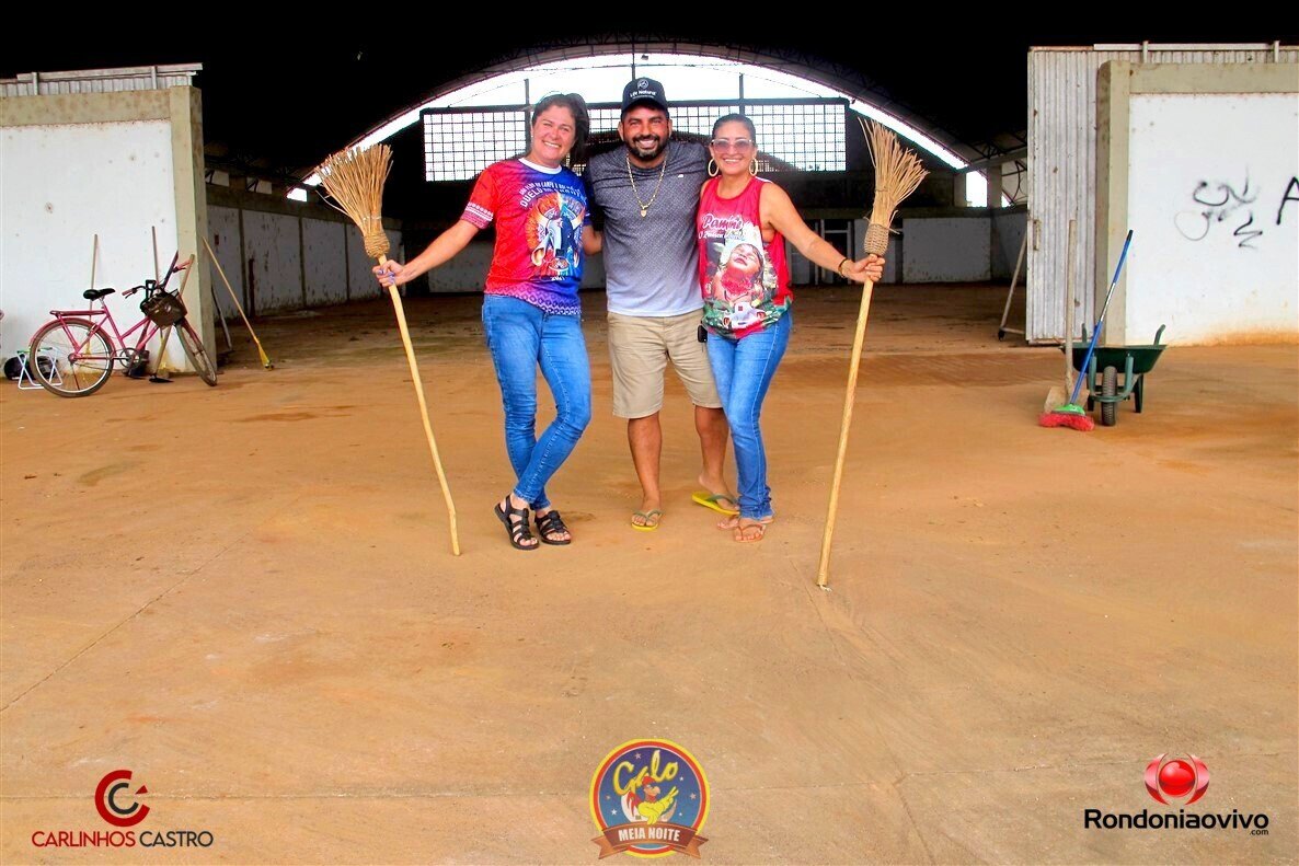 MUTIRÃO CULTURAL DA LIMPEZA - Barracões dos bumbás: Malhadinho e Flor do Campo