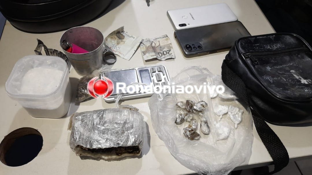 'DERRUBARAM': Homens são presos com drogas e entregam traficante em boca de fumo