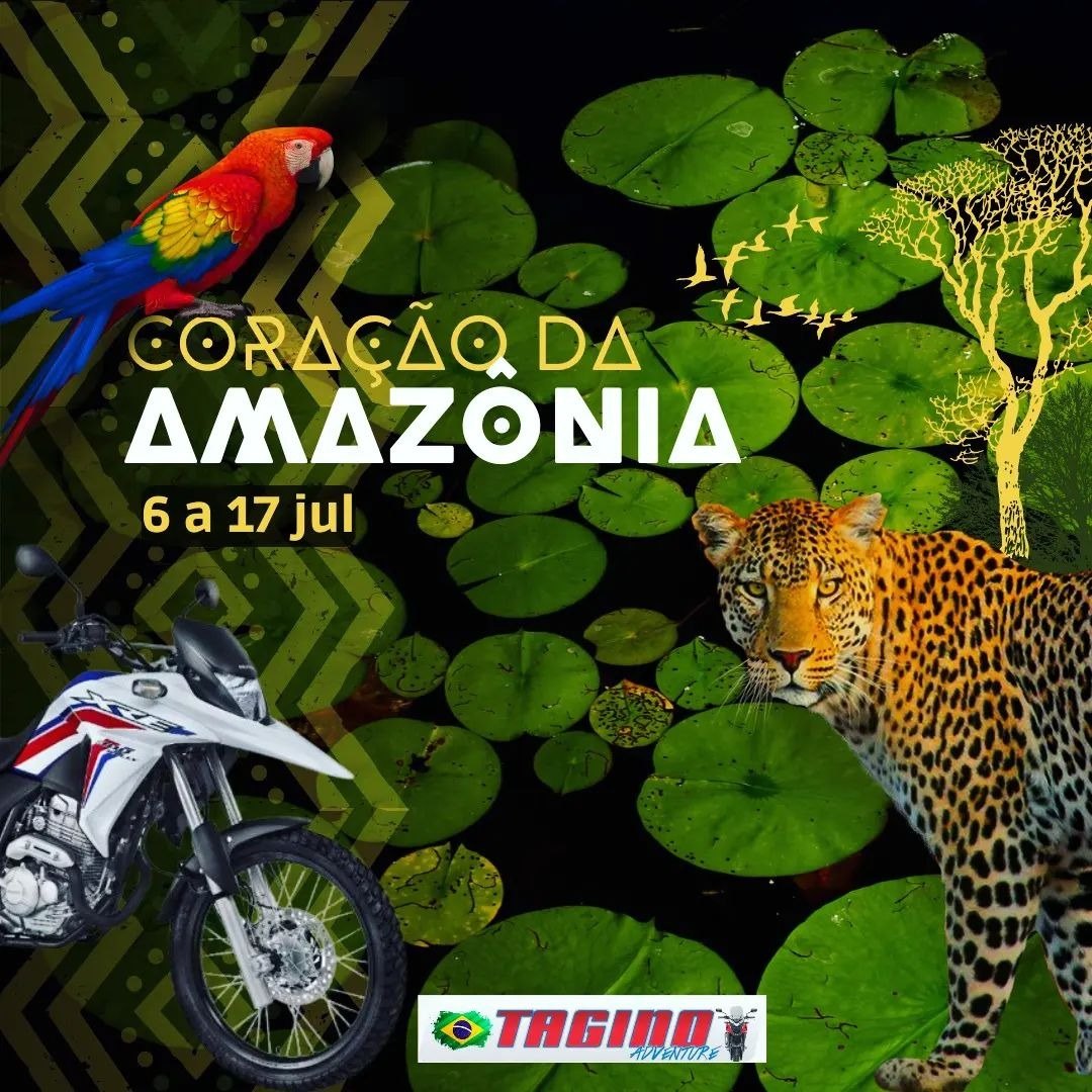 AVENTURA: Acelere no Tour Coração da Amazônia numa XRE 300 Honda