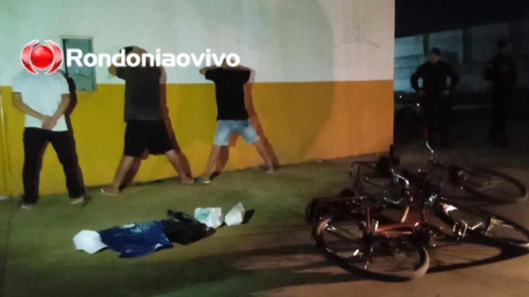 BANDO DA BIKE: Seis adolescentes são detidos acusados de roubo