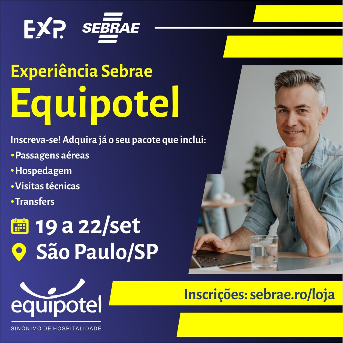EVENTO: Sebrae RO organiza pacote para viagem técnica ao Equipotel 2023