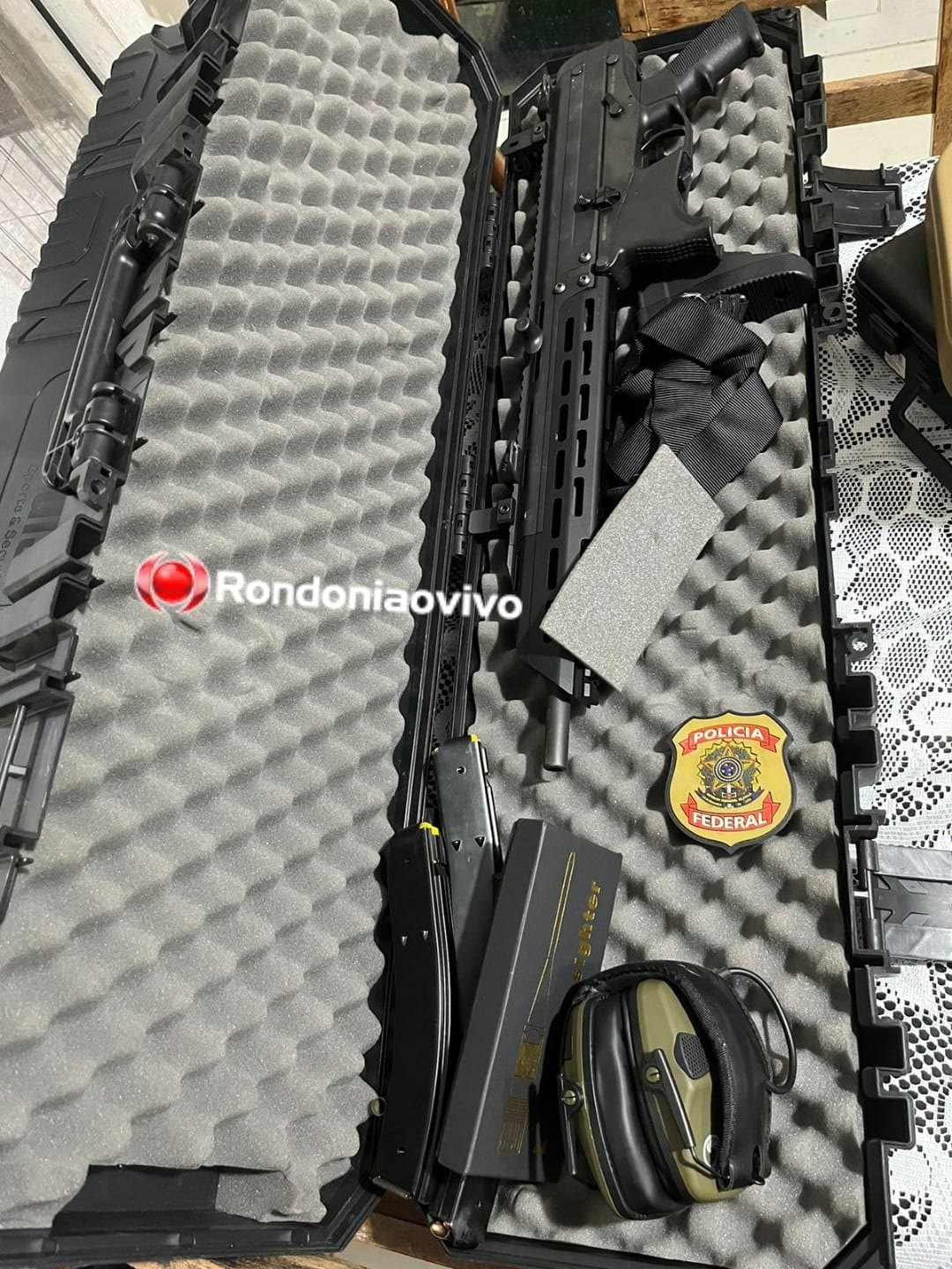 OPERAÇÃO TANGO: PF apreende armas e mais  de 500 munições durante buscas