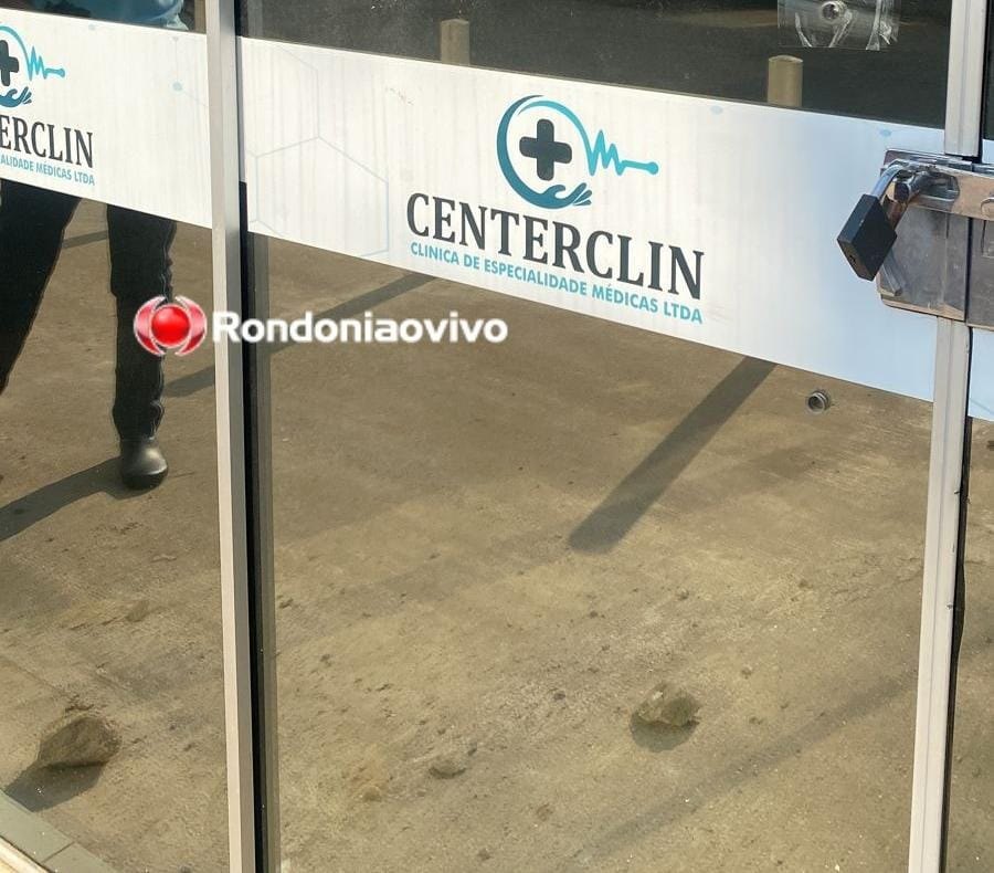 VÍDEO: Ladrões são filmados tentando invadir clínica médica