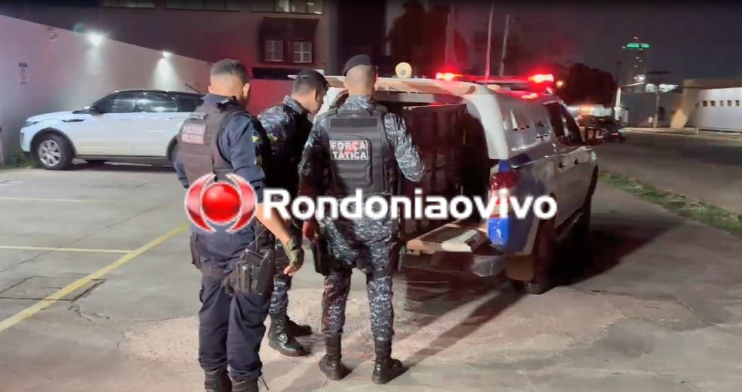 CAÍRAM DE MOTO: Apenado e foragido são presos após roubo e perseguição no Centro