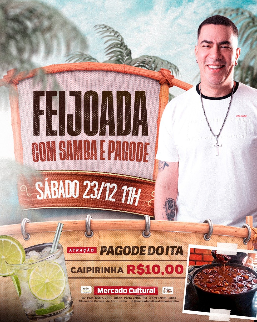 DIVERSÃO: Veja a programação artística do Mercado Cultural neste final de semana