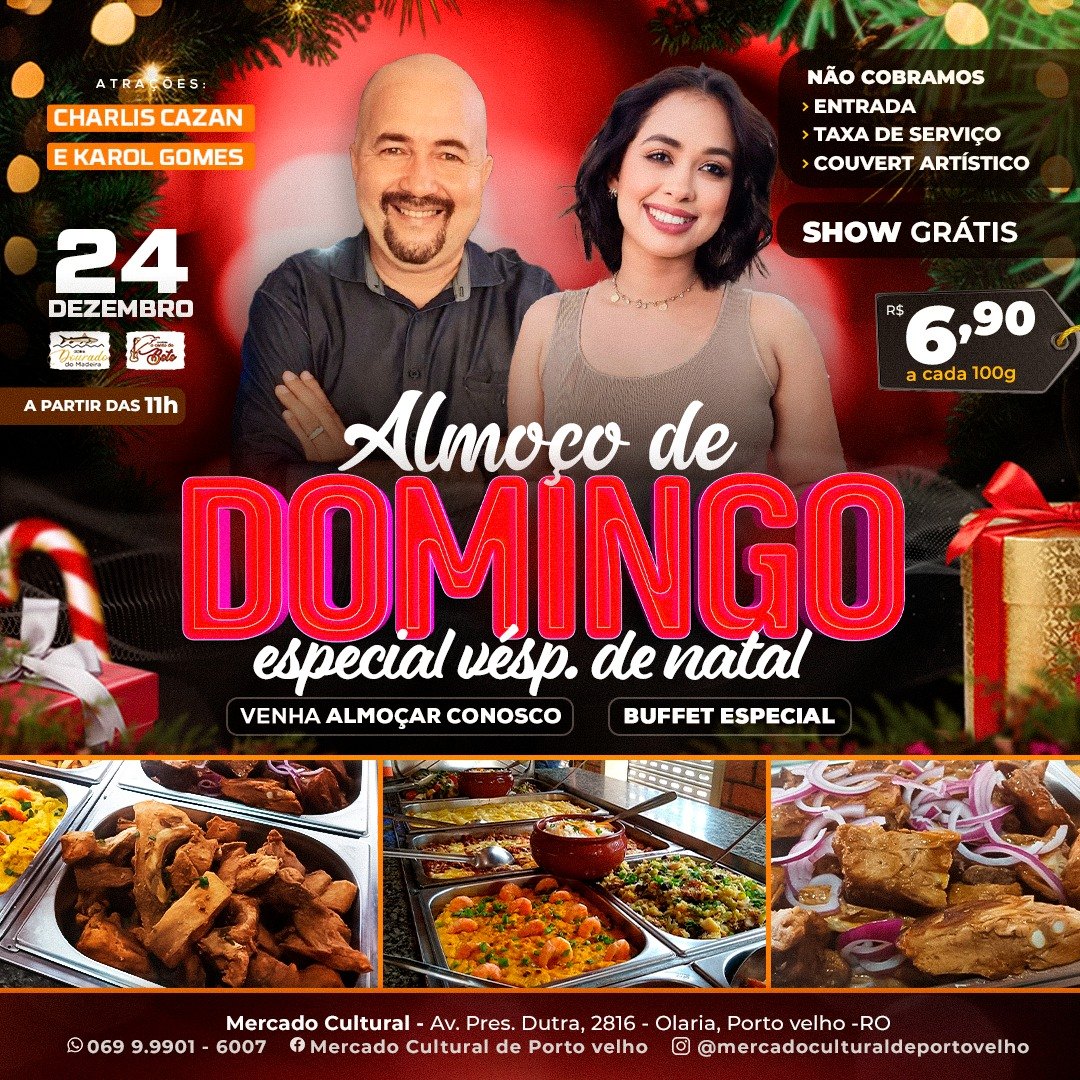 DIVERSÃO: Veja a programação artística do Mercado Cultural neste final de semana