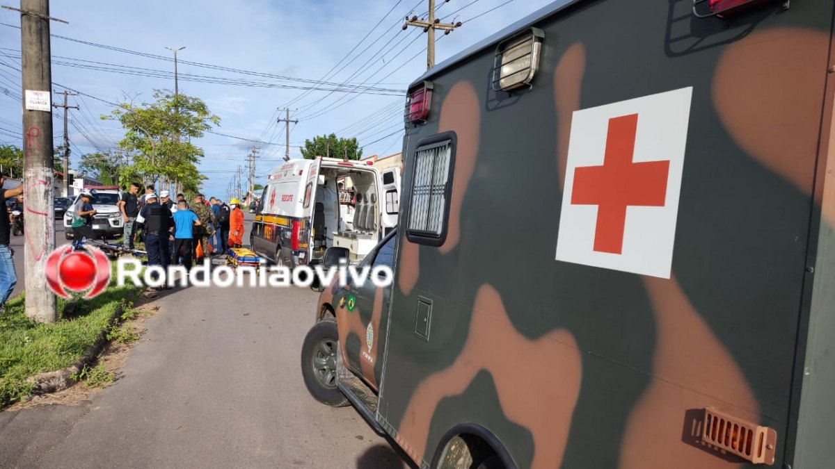 CAUSADOR FUGIU: Vídeo gravou acidente que deixou militar do Exército em estado grave 