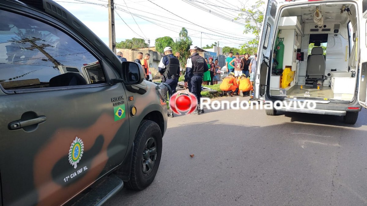 CAUSADOR FUGIU: Vídeo gravou acidente que deixou militar do Exército em estado grave 