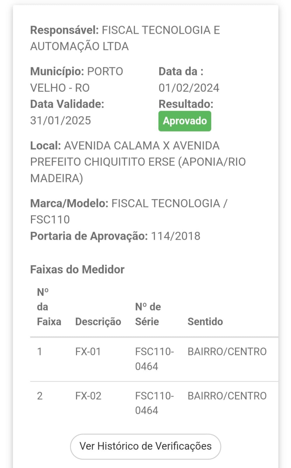 CALIBRADOS: Radares e bafômetros de Porto Velho são aprovados pelo Inmetro
