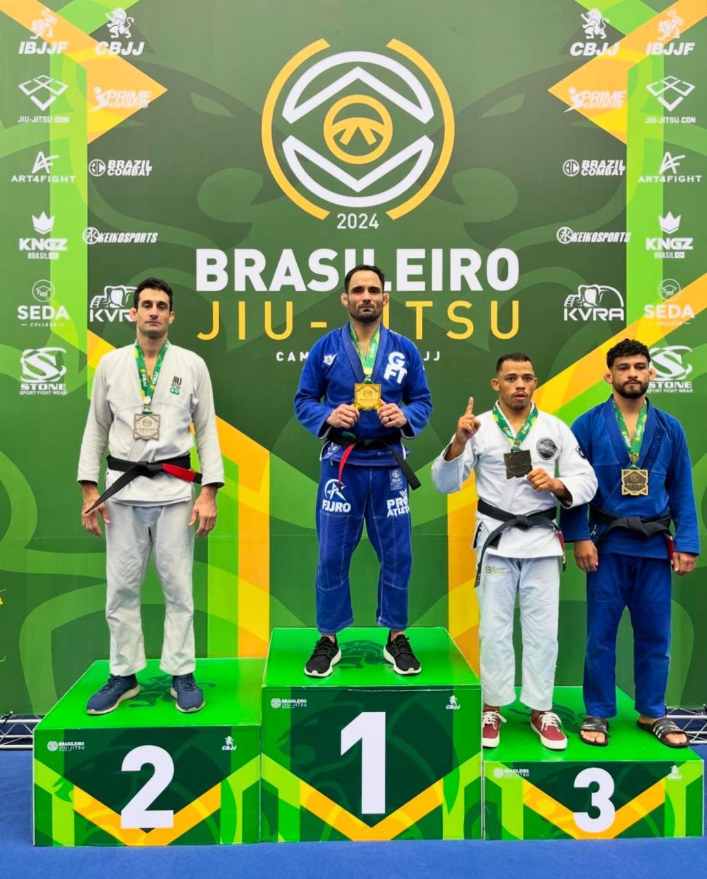 JIU-JITSU: Atletas de RO conquistam 24 medalhas no Campeonato Brasileiro