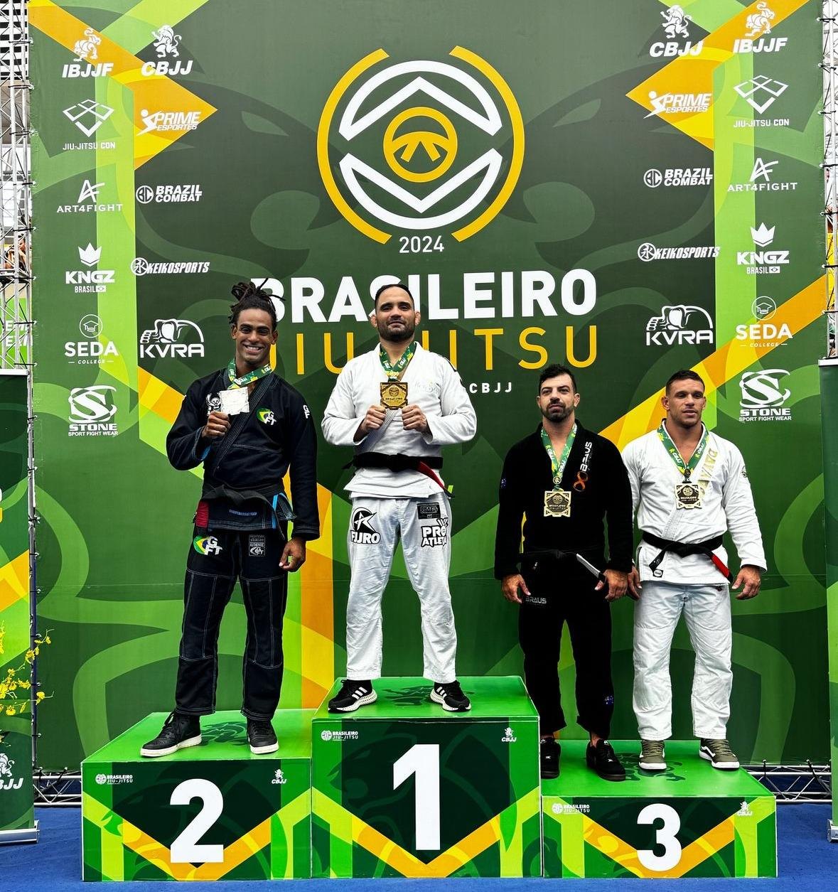 JIU-JITSU: Atletas de RO conquistam 24 medalhas no Campeonato Brasileiro
