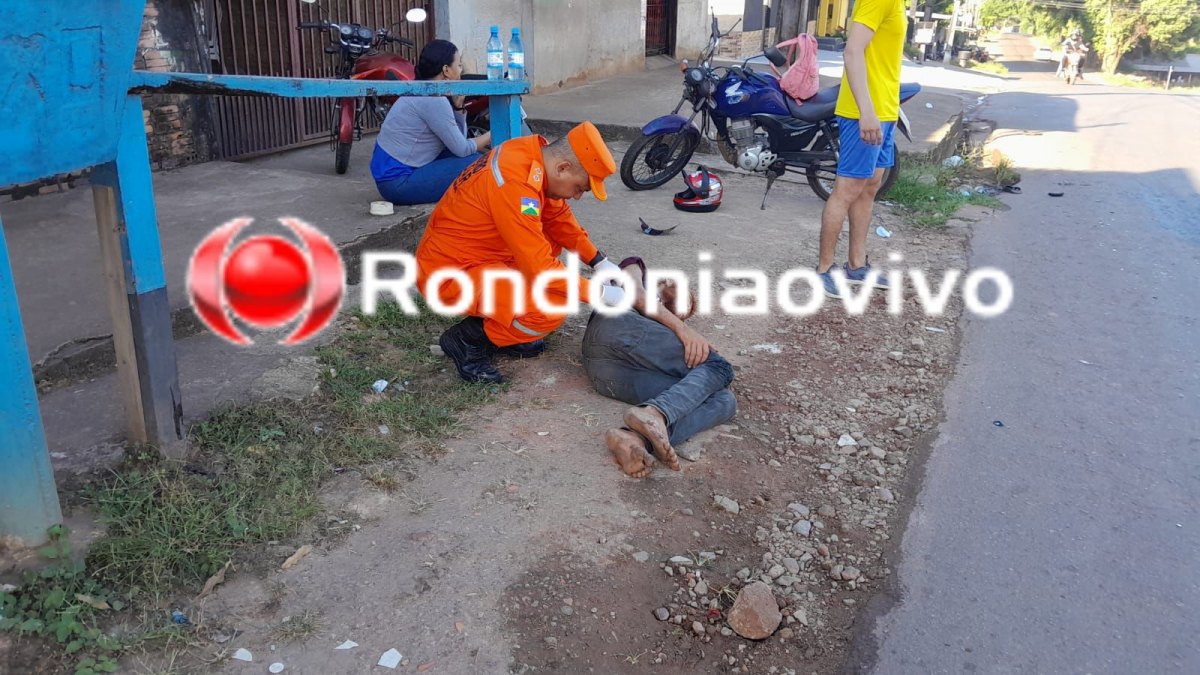 URGENTE: Atropelamento na Três e Meio deixa duas pessoas feridas