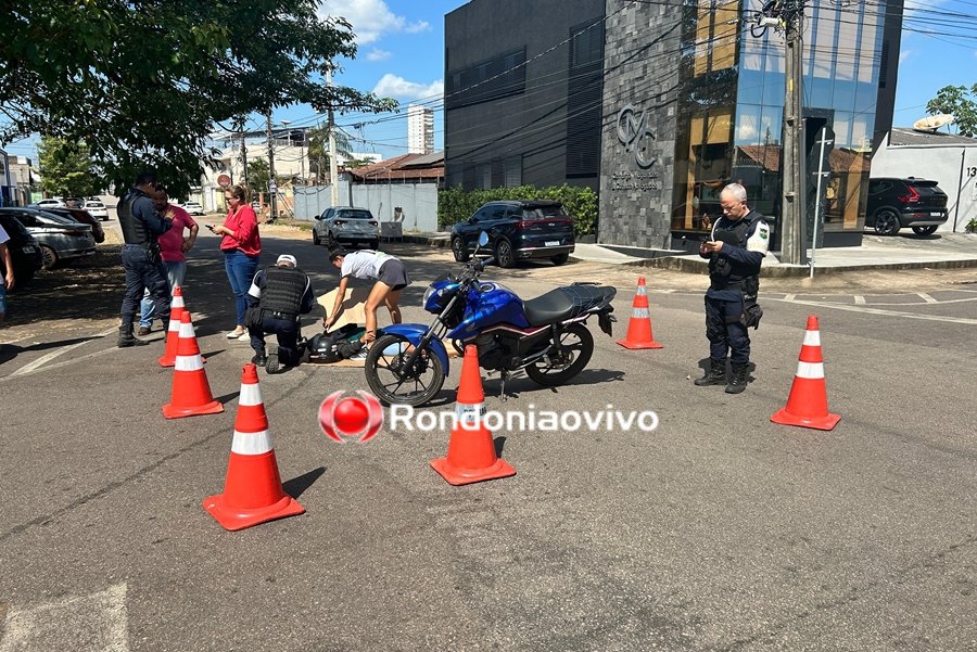 VÍDEO: Câmera de monitoramento registrou acidente na região Central da capital