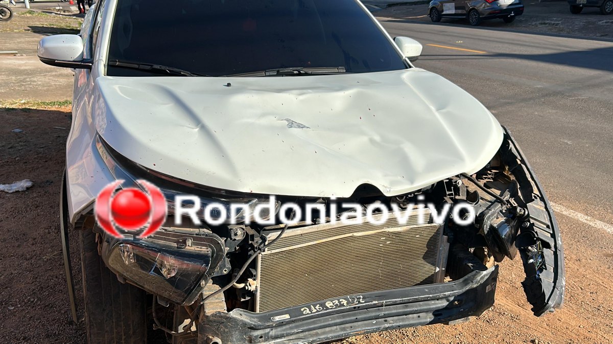 VÍDEO: Motociclista tem perna dilacerada em gravíssimo acidente