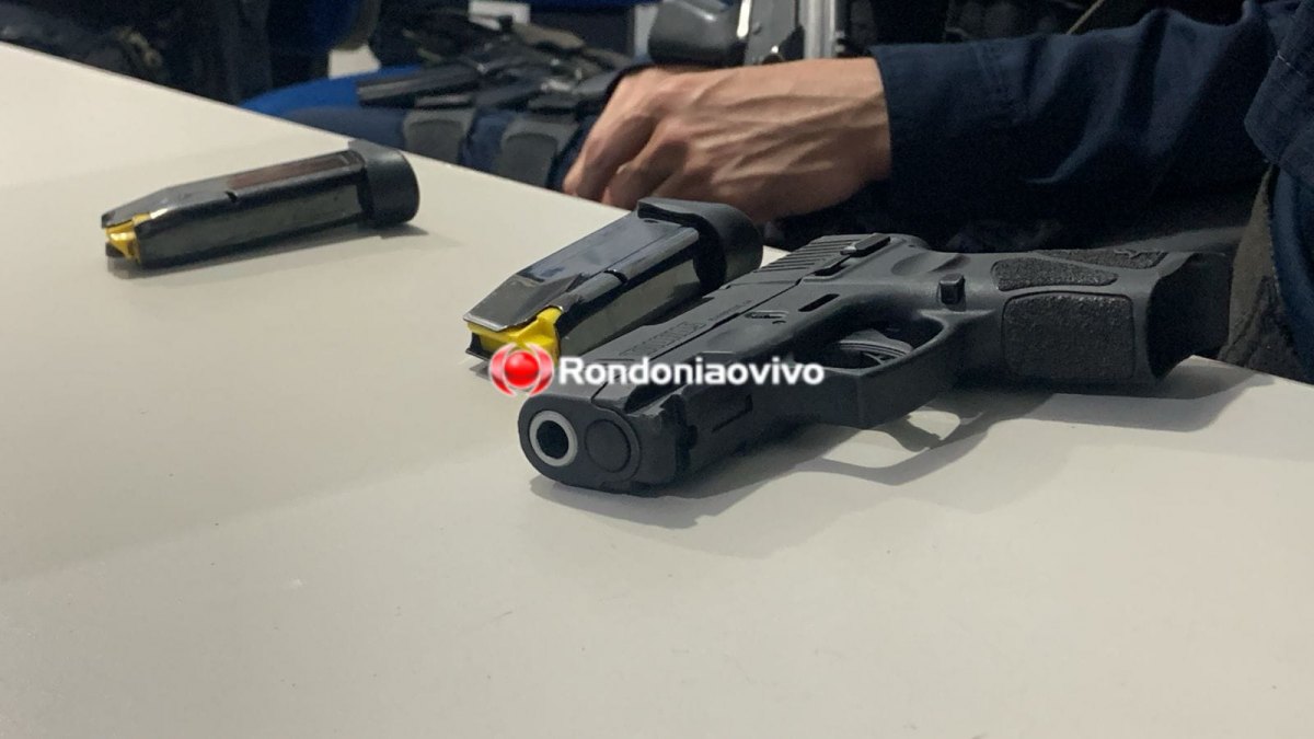 NO CENTRO: Dupla é presa tentando fazer assaltos com arma roubada de policial 