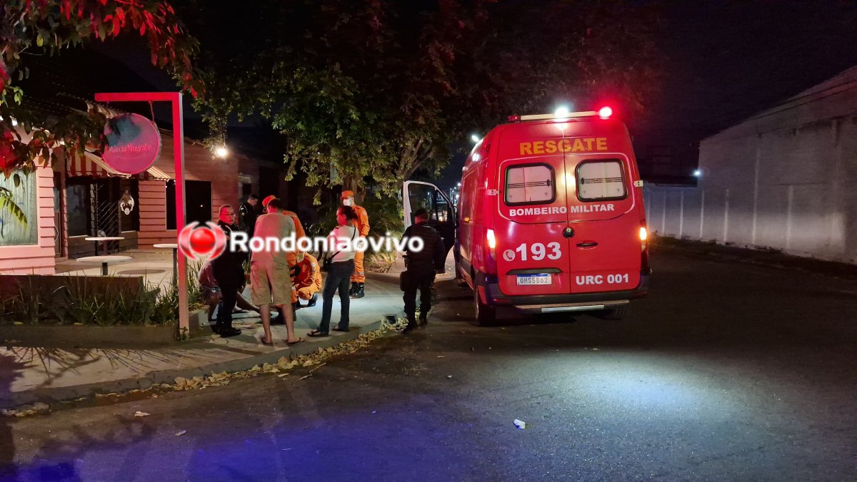 NO CENTRO: Motorista de caminhão foge após provocar acidente e deixar ciclista ferido 