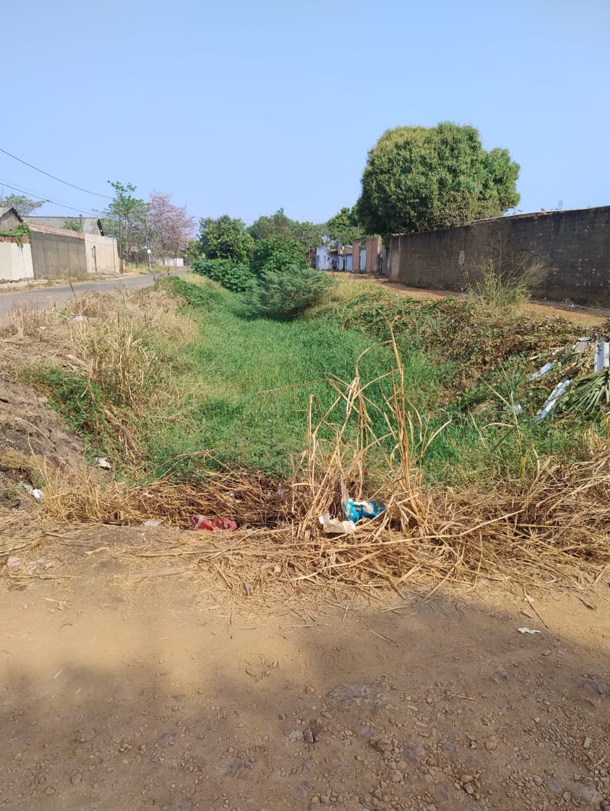 EDWILSON NEGREIROS: Vereador solicita limpeza urgente de canal e prefeitura começa a resolver