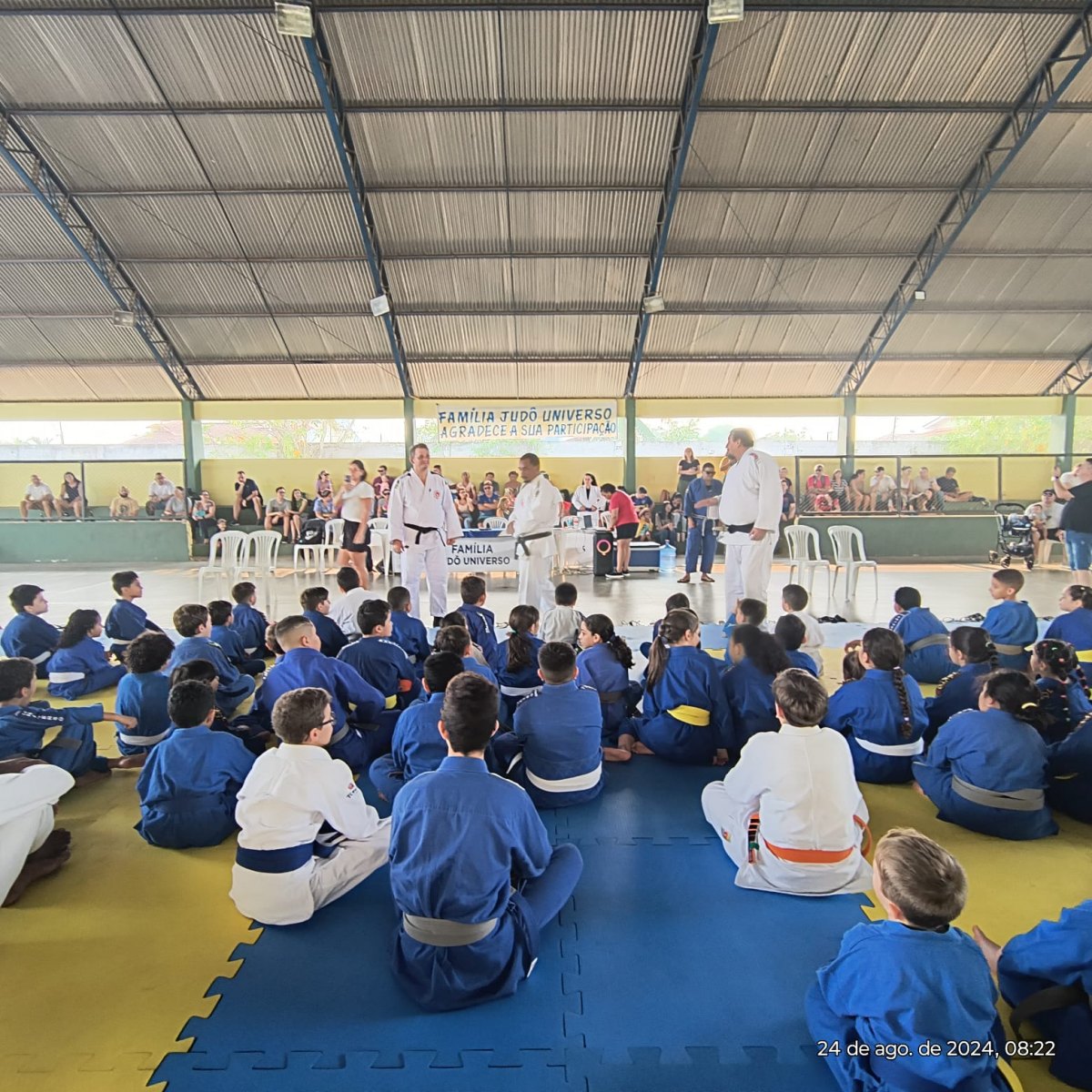 SUCESSO: Pais aplaudem Judô Universo pelo III Festival