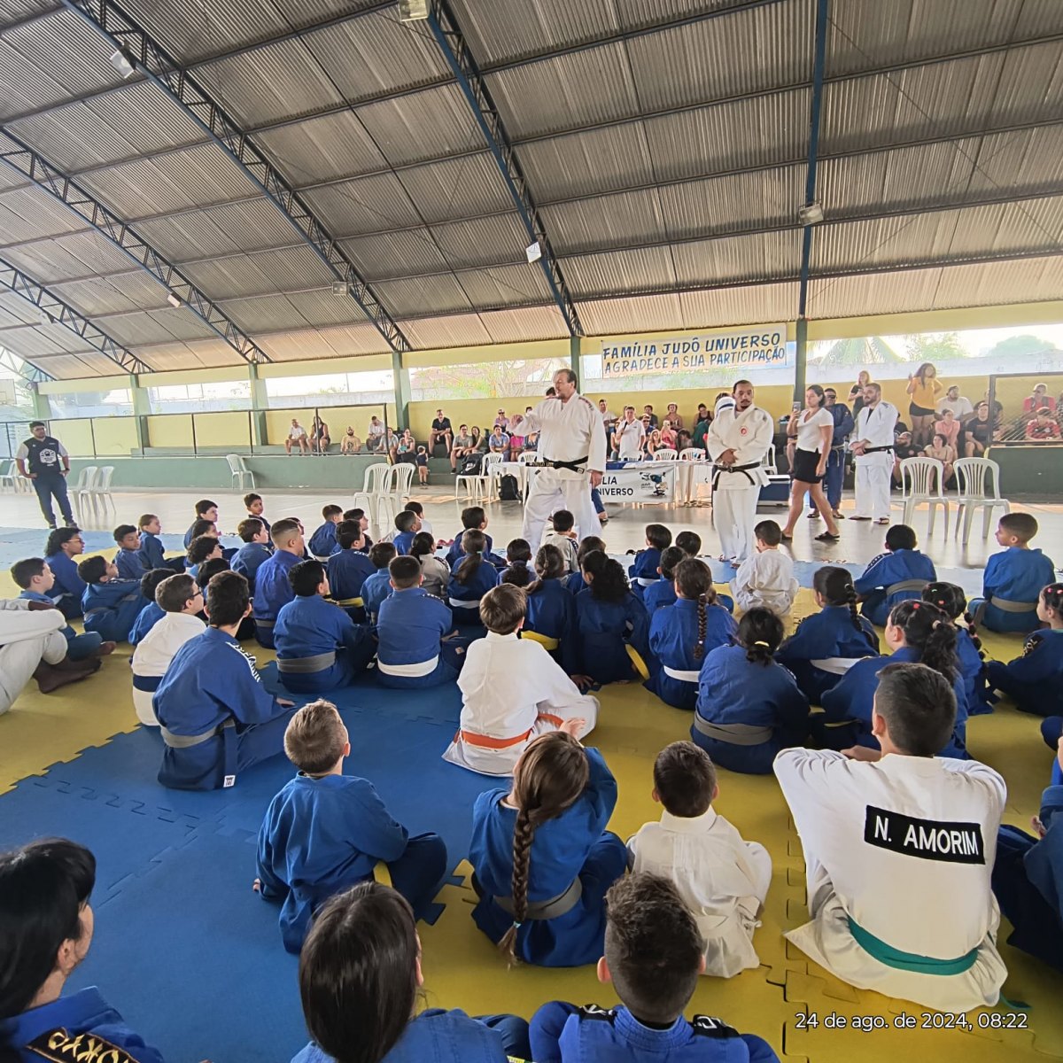 SUCESSO: Pais aplaudem Judô Universo pelo III Festival