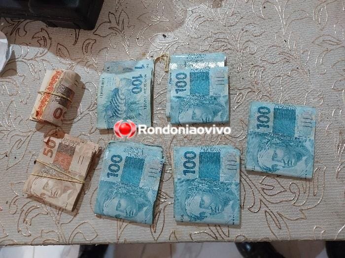 AUDÁCIA 4: Acusado é preso com arma e dinheiro enterrados e quebra celular 