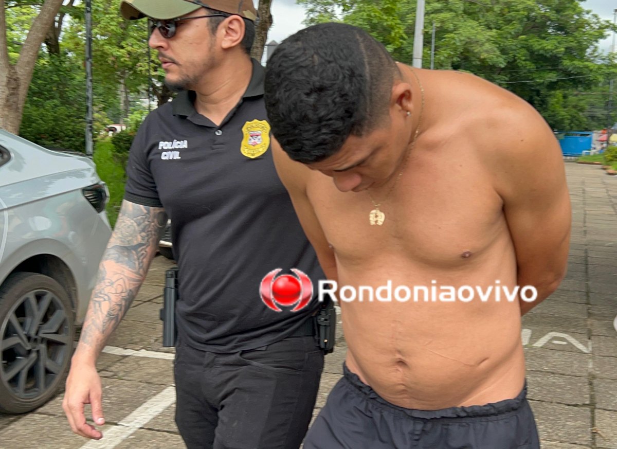 VÍDEO: Homicídios prende acusado de matar policial durante roubo de arma