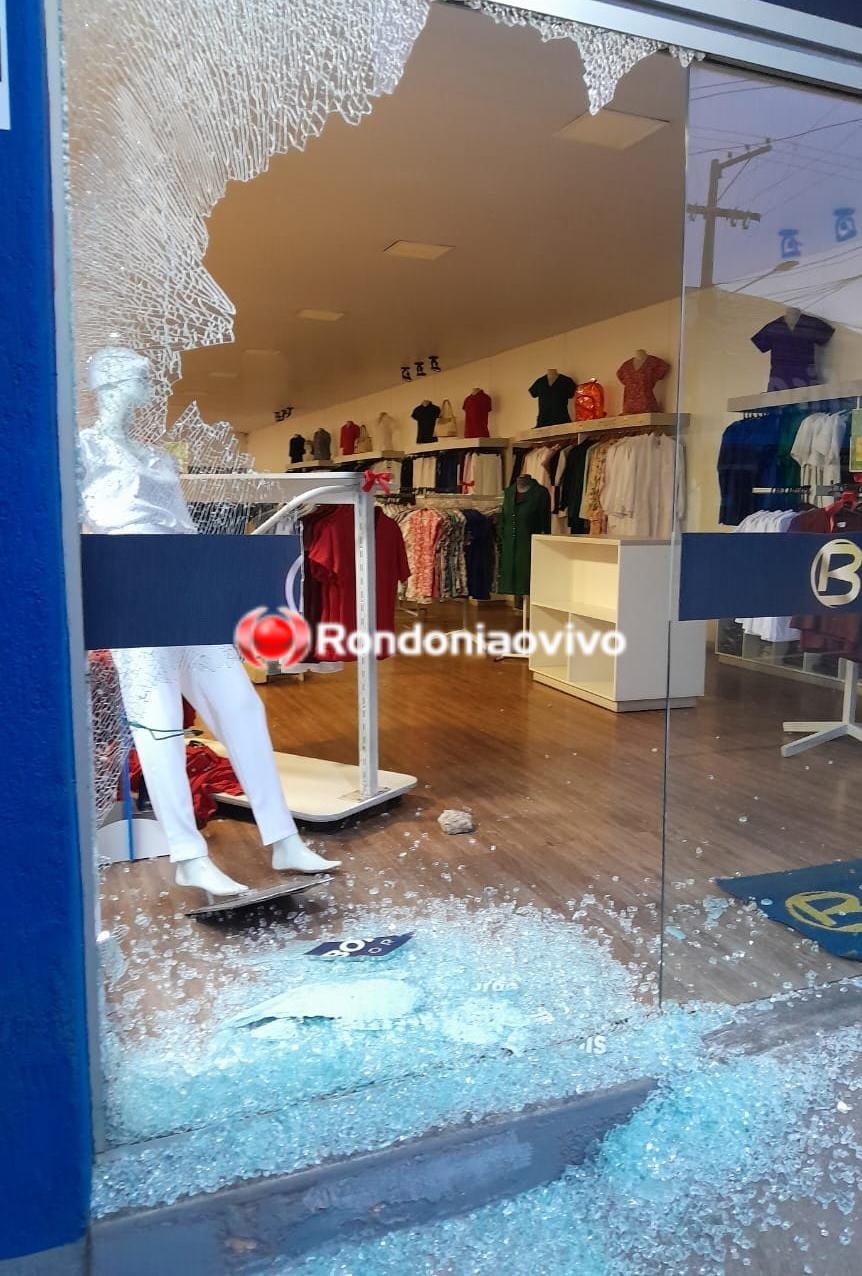 MAIS UMA: Loja é alvo de criminosos na Avenida 7 de Setembro 