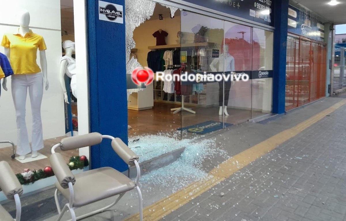 MAIS UMA: Loja é alvo de criminosos na Avenida 7 de Setembro 
