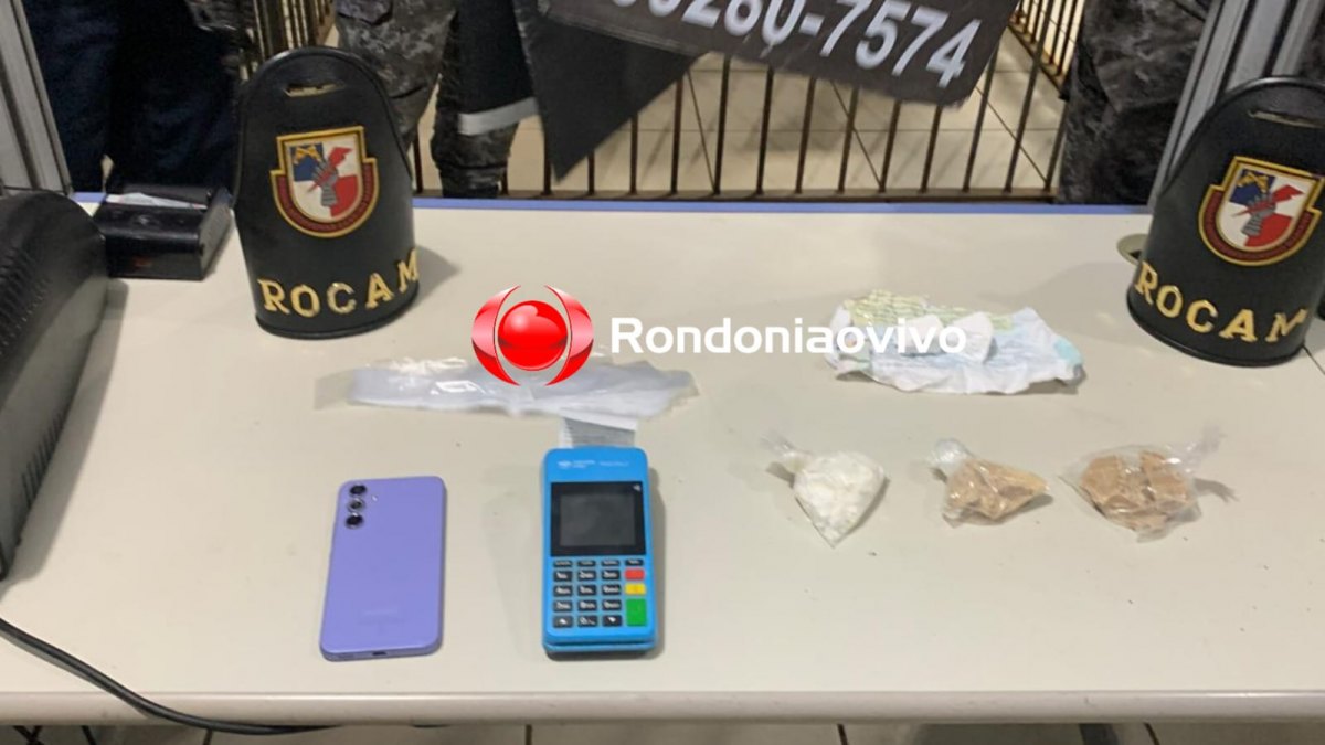NO APOIO: Policiais da Rocam do Amazonas prendem mais um traficante em Porto Velho 