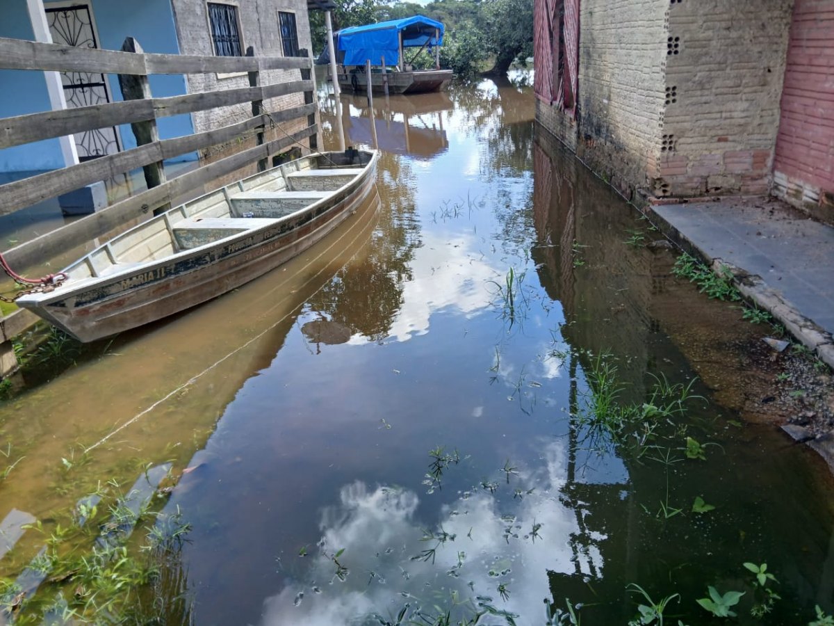 ALERTA LARANJA: Chuvas intensas na Bolívia causam cheias em Rondônia