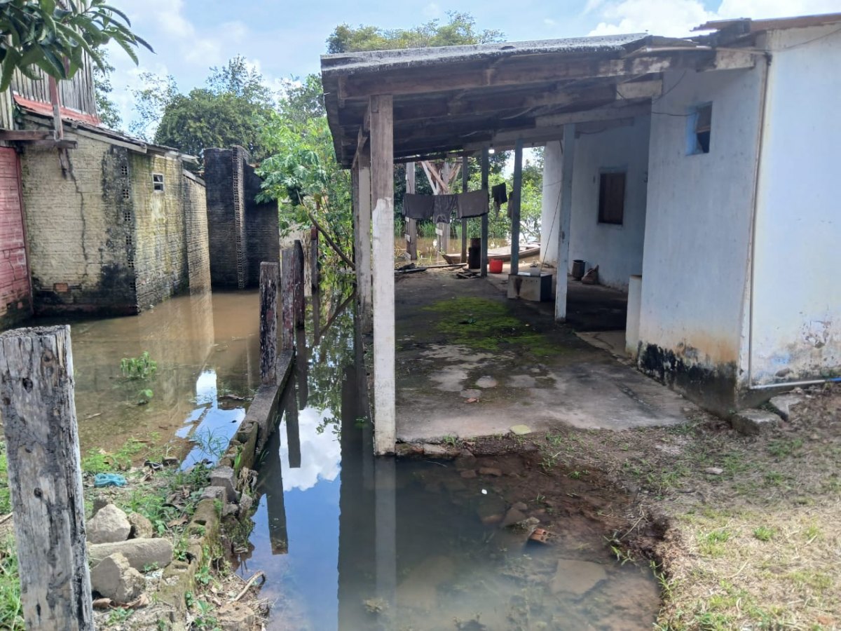 ALERTA LARANJA: Chuvas intensas na Bolívia causam cheias em Rondônia
