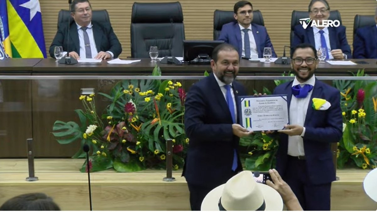 RONDONIENSE DE CORAÇÃO: Tergon recebe o Título de Cidadão Honorário de Rondônia 