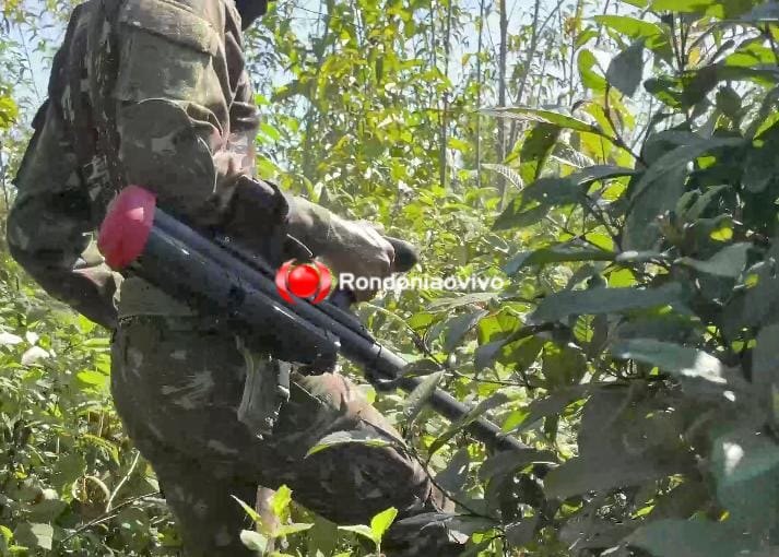 VÍDEO: Patrimônio e Exército localizam arma usada para ferir moto app